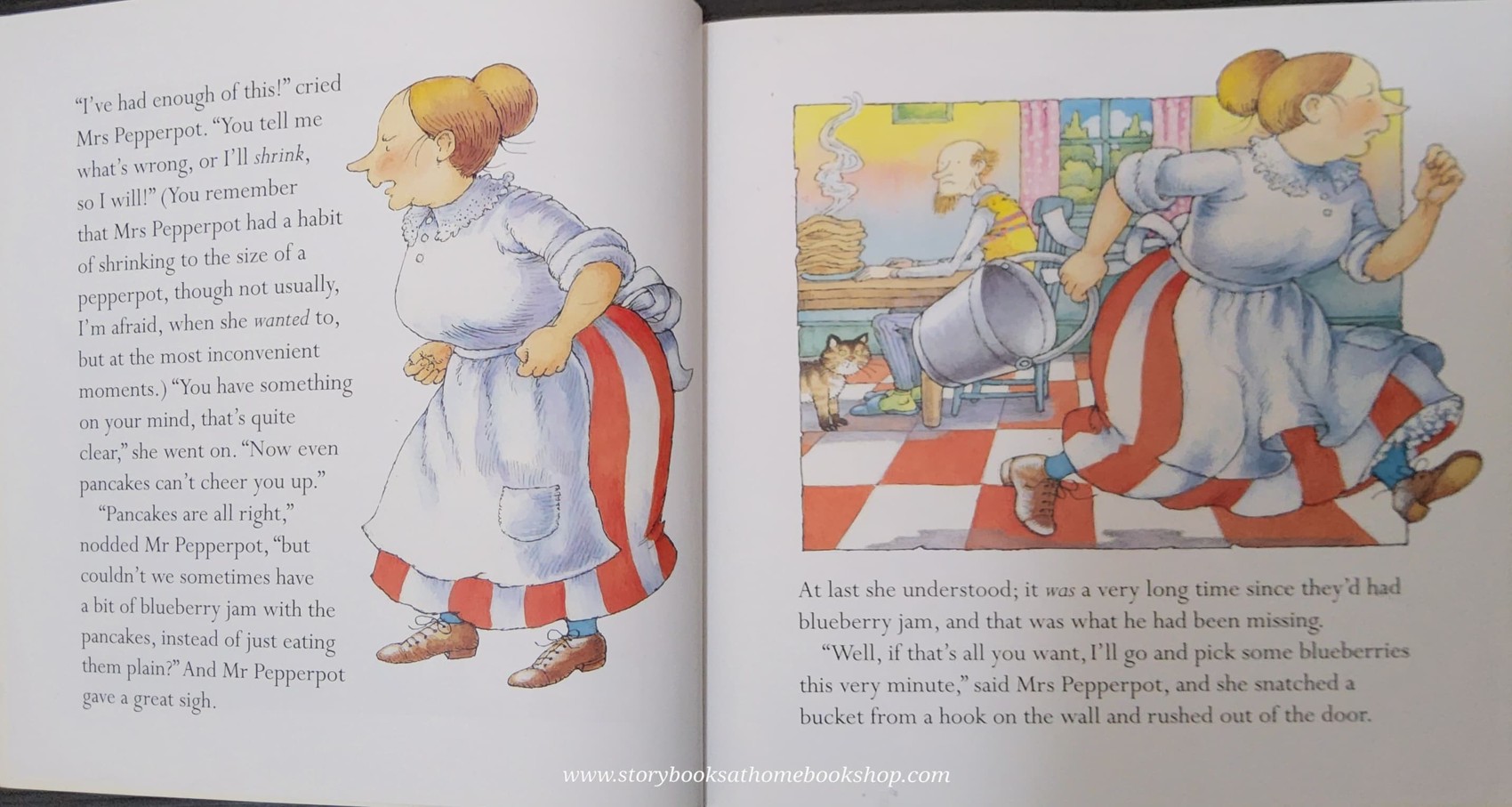 หนังสือนิทานปกอ่อน** 🍅🍓MRS PEPPERPOT AND THE BLUEBERRIES