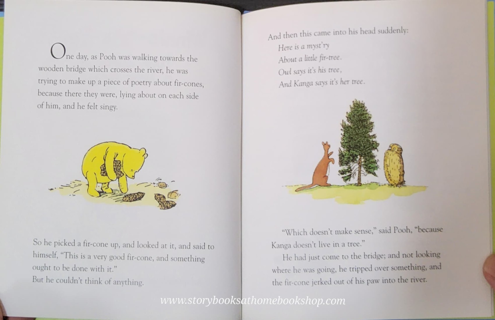 หนังสือนิทานปกแข็ง** 🍅🍅WINNIE-THE-POOH: POOH INVENTS A NEW GAME