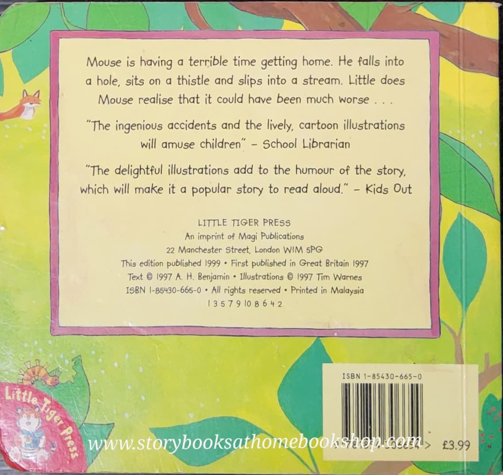 BOARD BOOK** 🍅🍓IT COULD HAVE BEEN WORSE