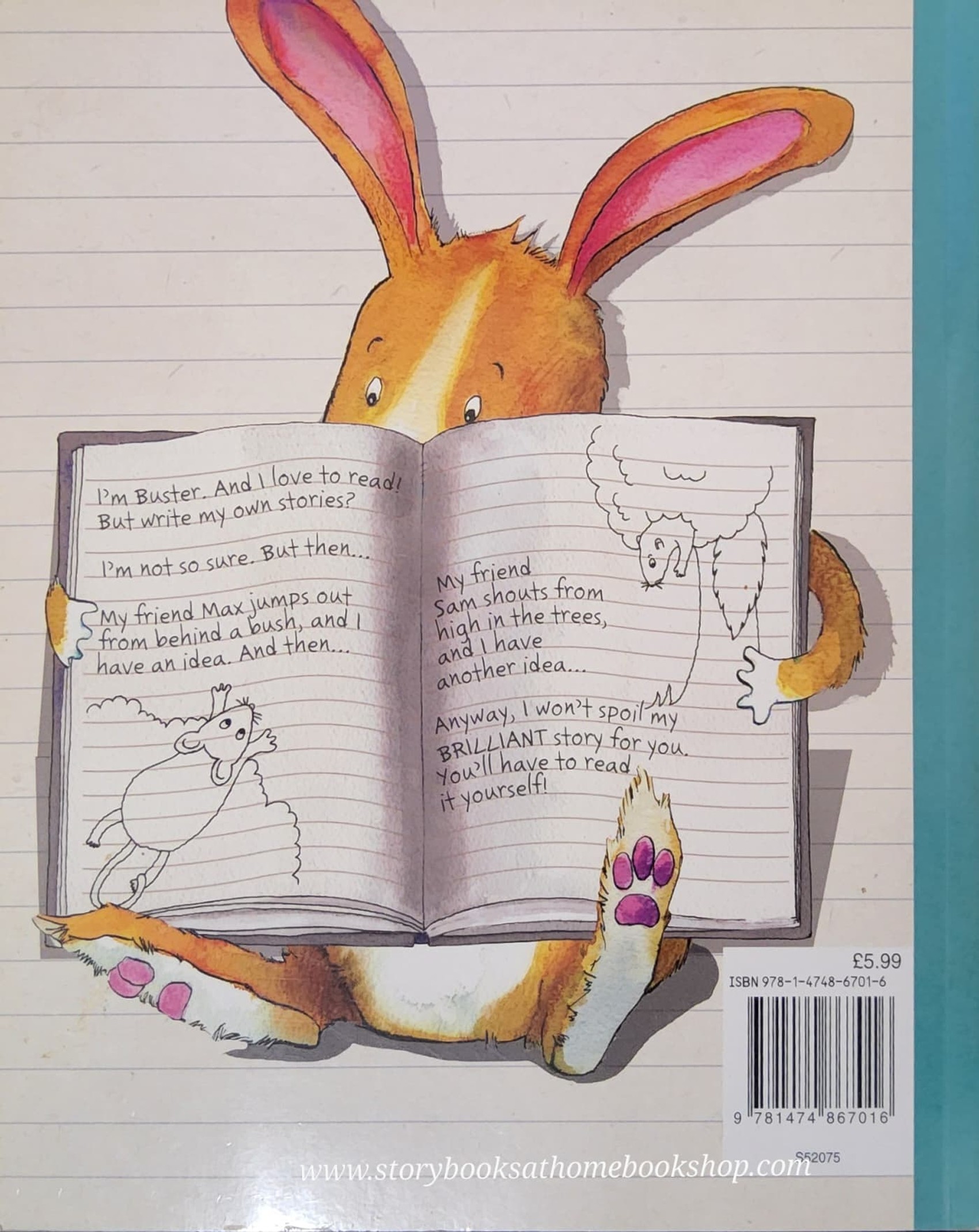 หนังสือนิทานปกอ่อน** 🍅🍓 BUNNY LOVES TO WRITE