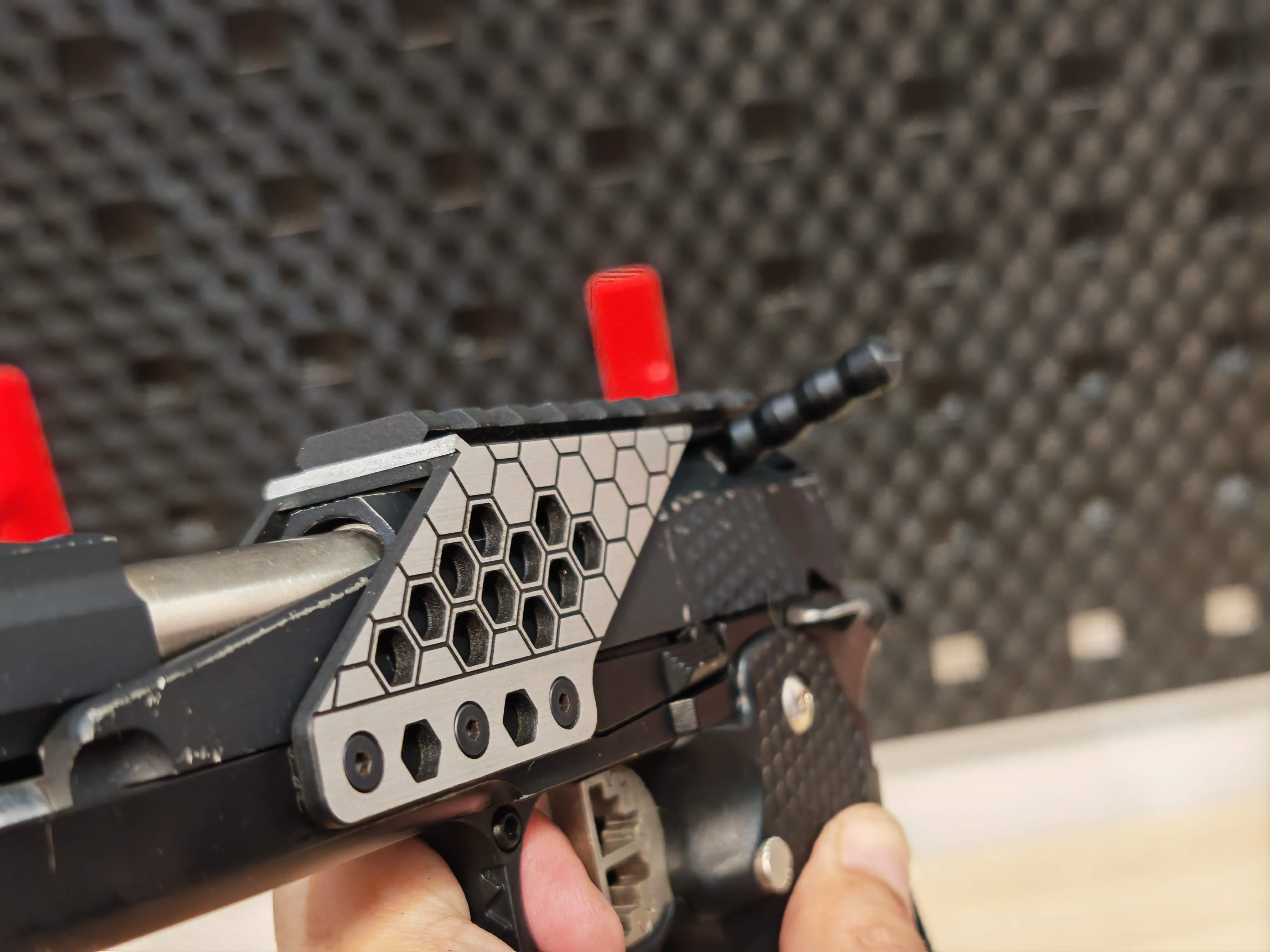 AW Custom HX2202 Hi-Capa 6" Dragon ไต้หวัน BB Gun บีบีกัน แบบแก๊ส ปืนอัดลม มือสอง Airsoft Gun