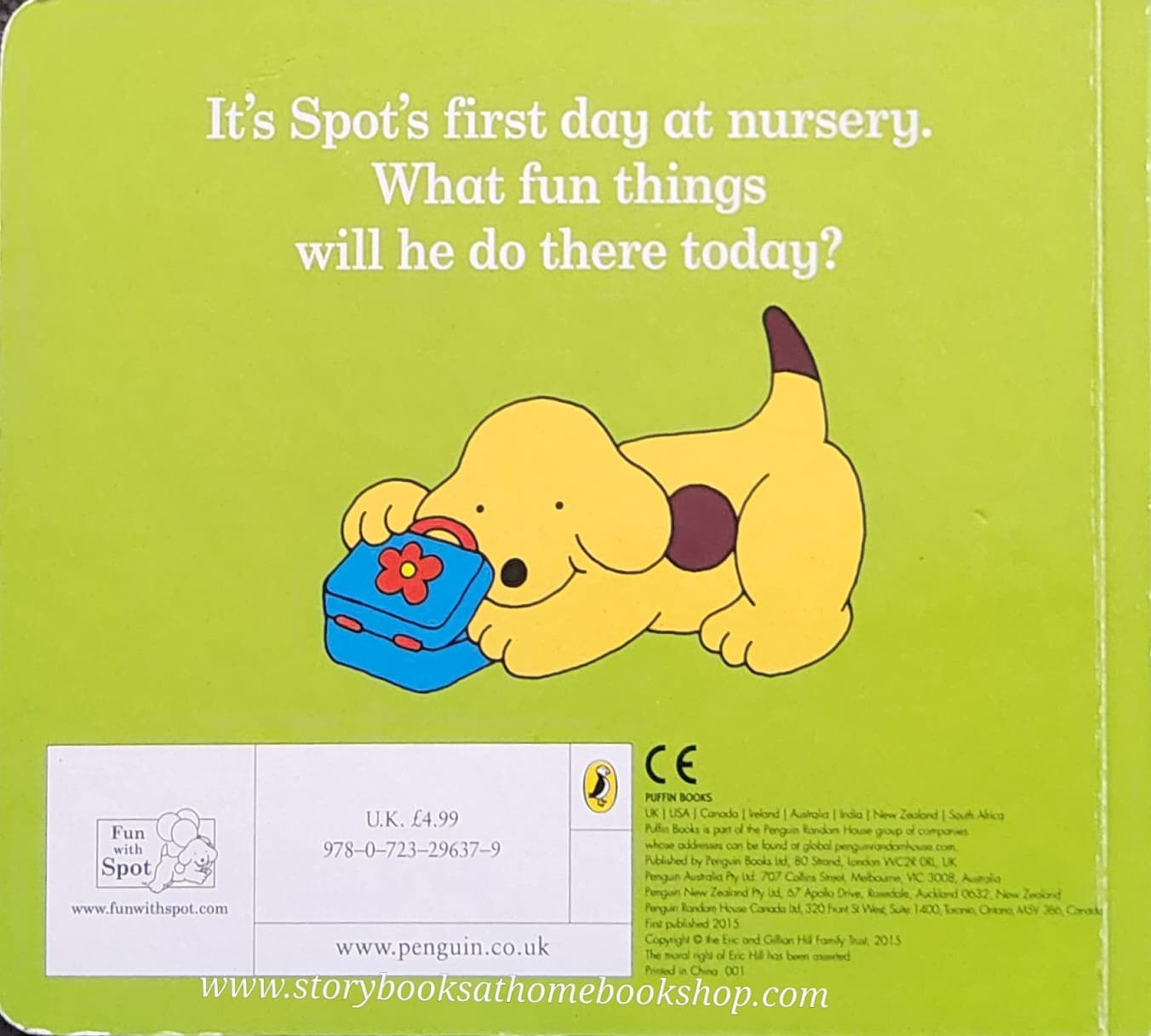 Board Book** 🍅🍓SPOT LOVES NURSERY BY ERIC HILL