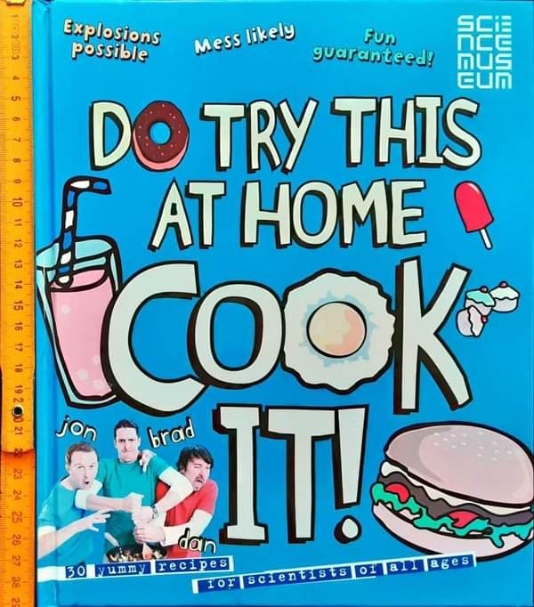 Cookery book หนังสือทำอาการ ภาษาอังกฤษ 🍅🍓Do try this at Home Cook it!/Used สภาพ 80-90%