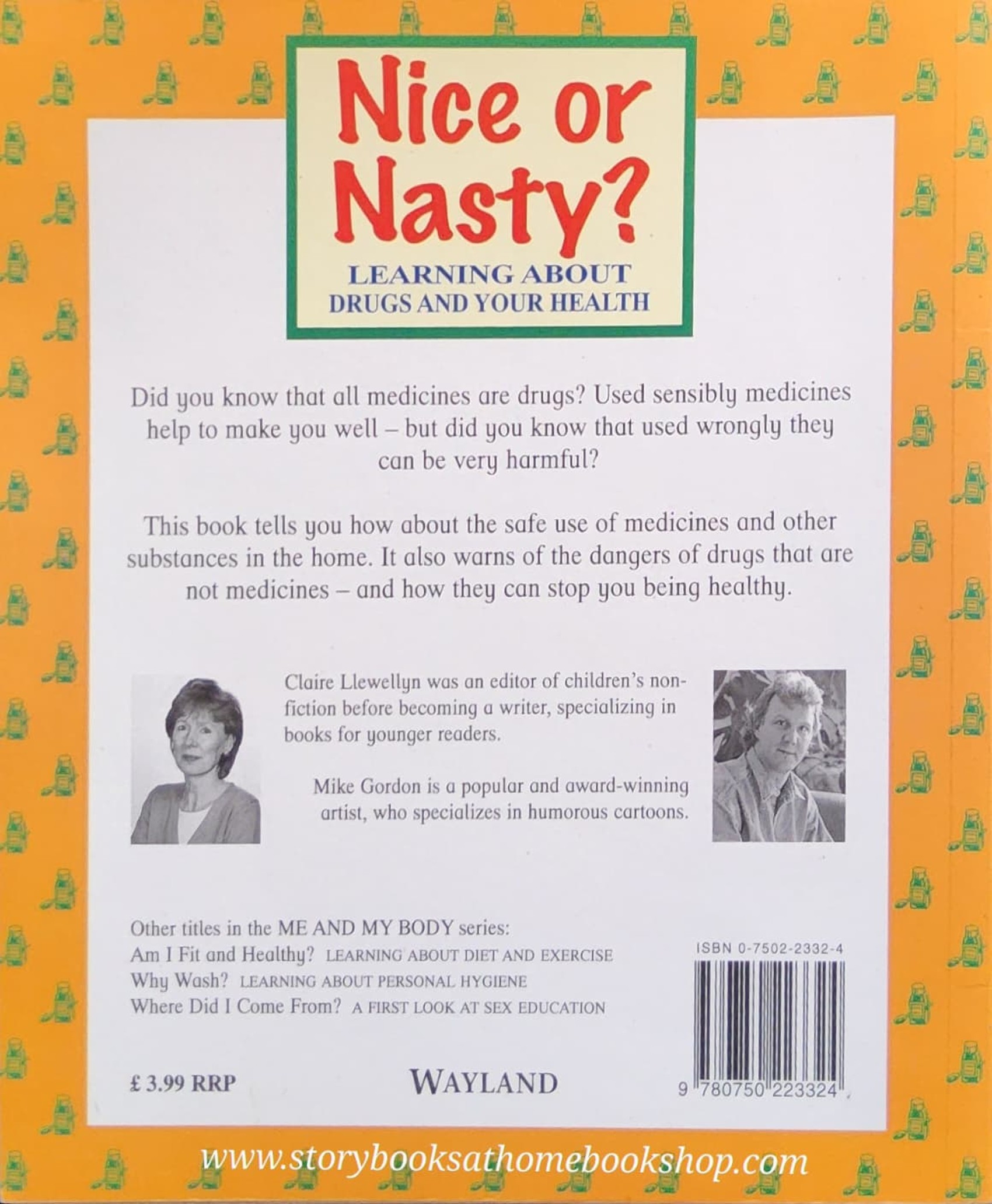หนังสือนิทานปกอ่อน** 🍅🍓NICE OR NASTY? LEARING ABOUT DRUGS AND YOUR HEALTH