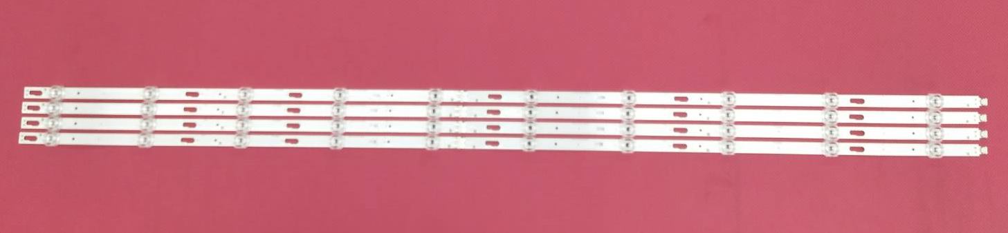 หลอดแบล็คไลท์ SAMSUNG(ซัมซุง) อะไหล่แท้/มือสองพร้อมใช้งาน รุ่นUA55TU8000KXXT :UA55TU8100KXXT :UA55TU7000KXXT :UA55TU6900KXXT:UA55AU7700KXX :THG55AJ690UKXXT*1ชุด4แถว8ชิ้น*