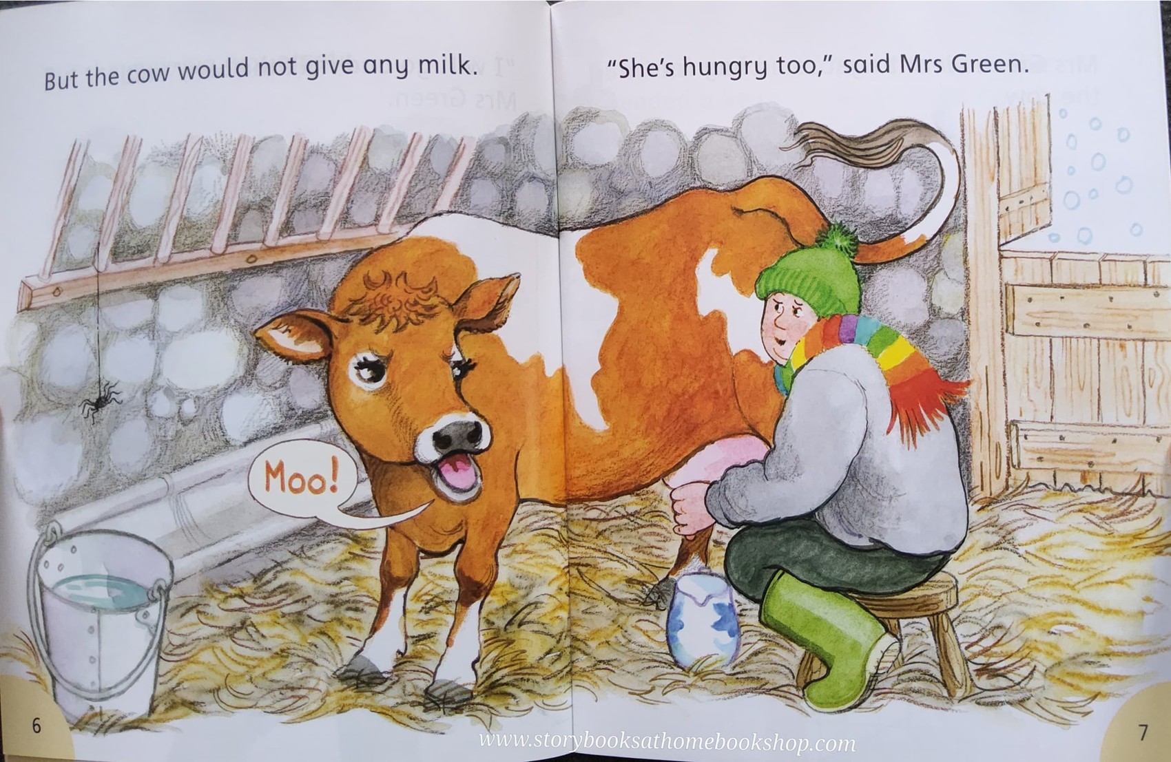 หนังสือนิทานปกอ่อน** 🍅🍓OXFORD READING TREE SONGBIRDS PHONICS: NO MILK TODAY BY JULIA DONALDSON