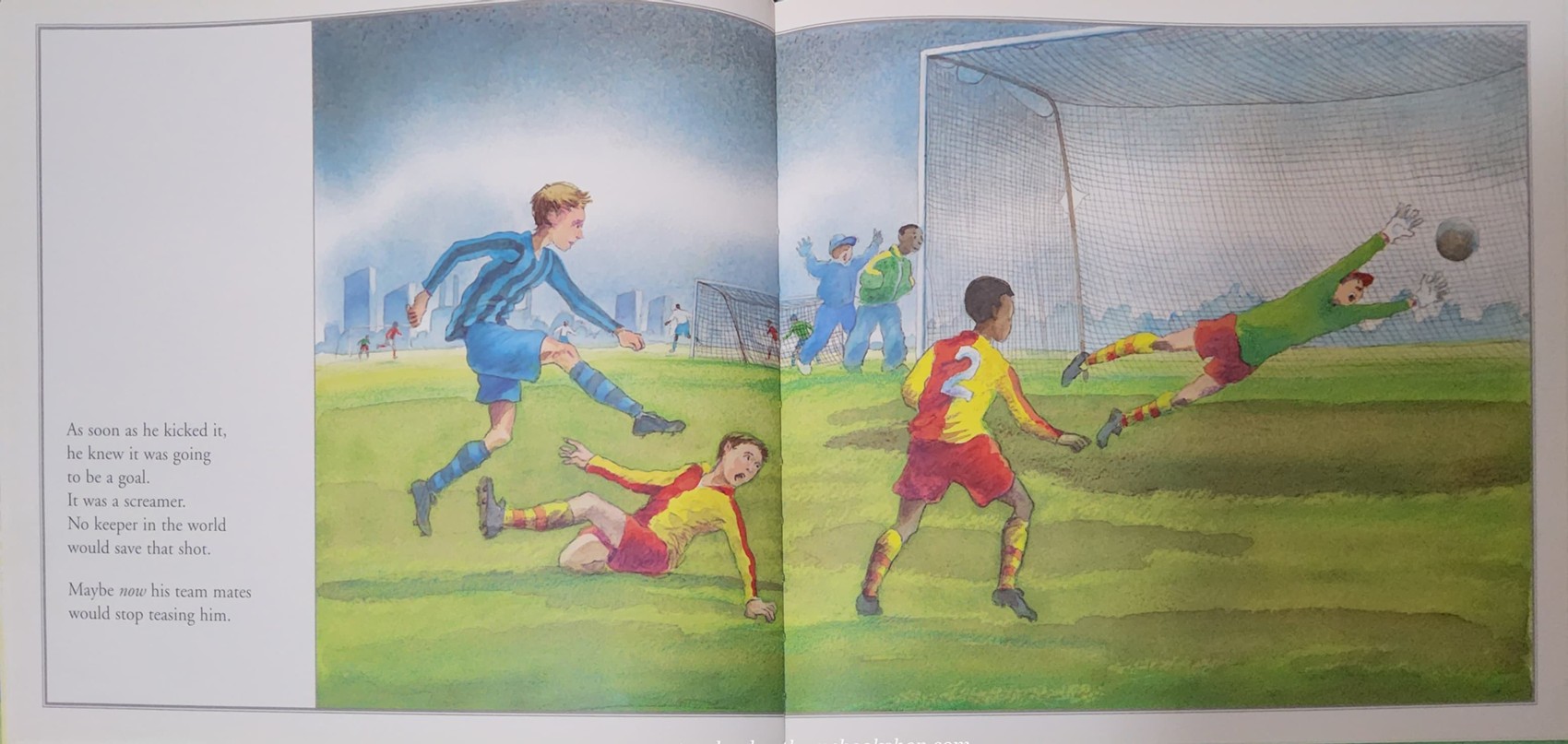 หนังสือนิทานปกแข็ง ** ♥️♥️WONDER GOAL! BY MICHAEL FOREMAN