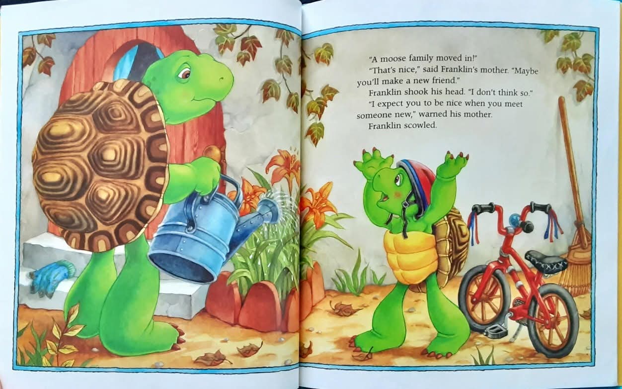 หนังสือนิทานปกแข็ง** 🍅🍓Franklin's NEW FRIEND