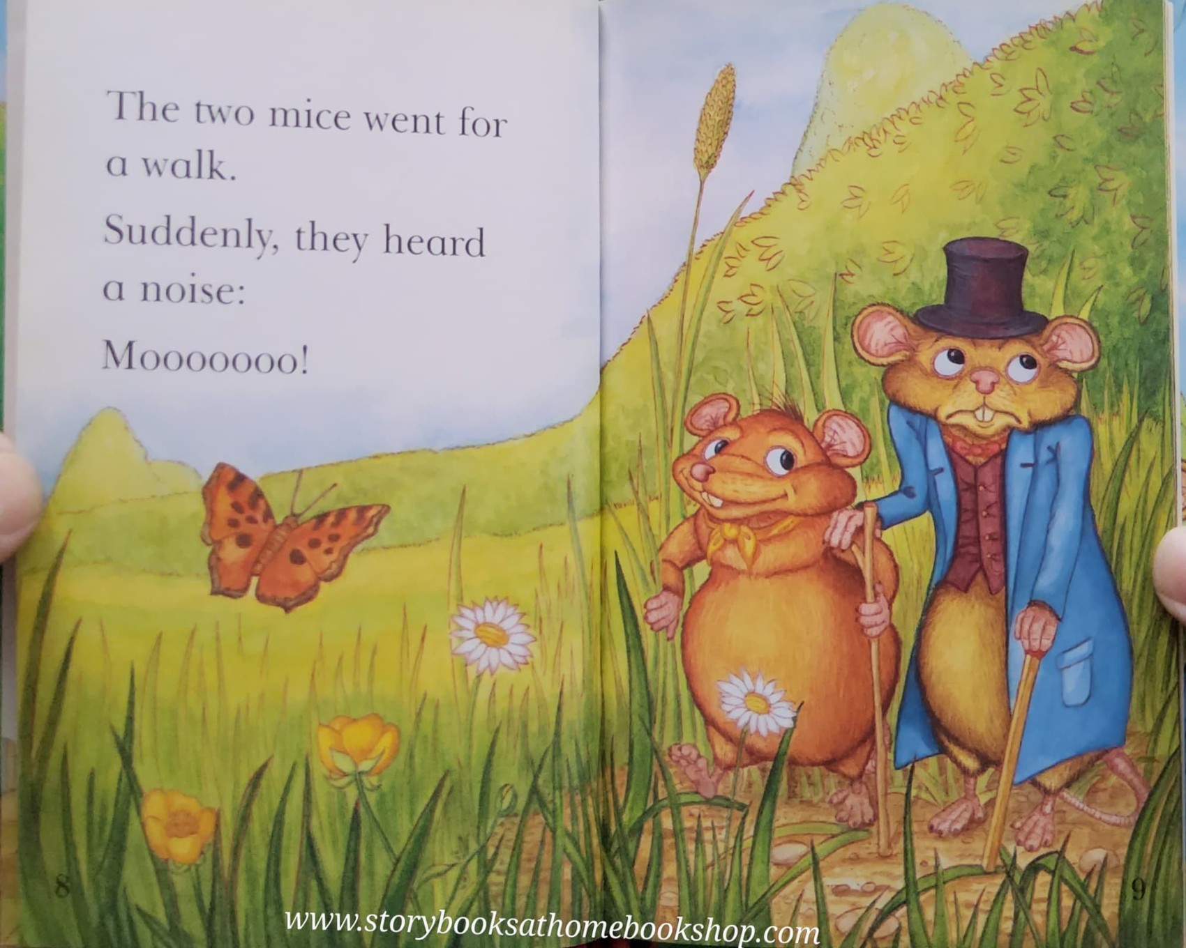 หนังสือนิทานปกแข็ง** 🍅🍅READ IT YOURSELF LEVEL2: TOWN MOUSE AND COUNTRY MOUSE