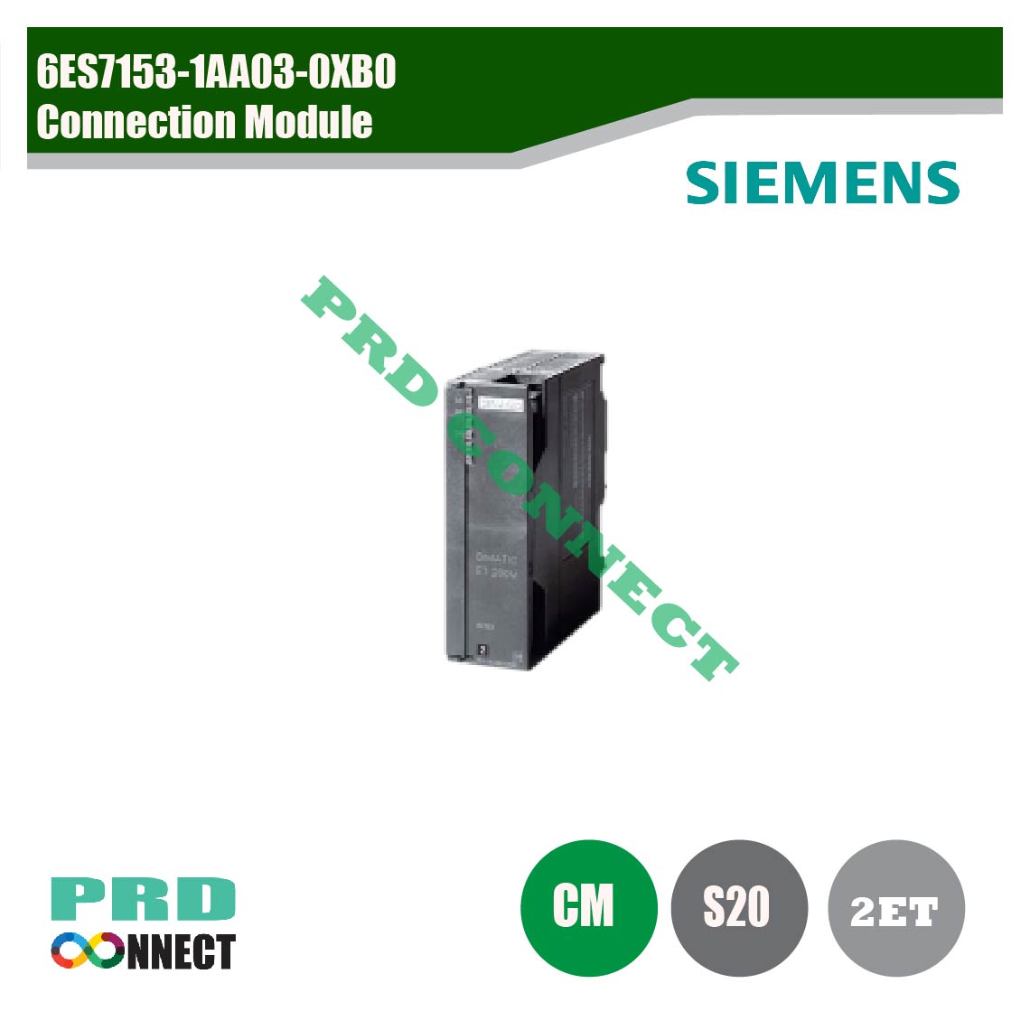 6ES7153-1AA03-0XB0, CONNECTION MODULE, ISEMENS