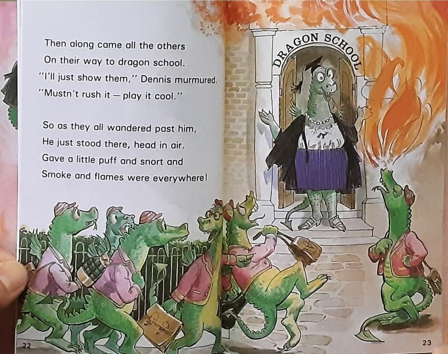 หนังสือนิทานปกแข็ง** 🍓🍓 Dennis the Dragon