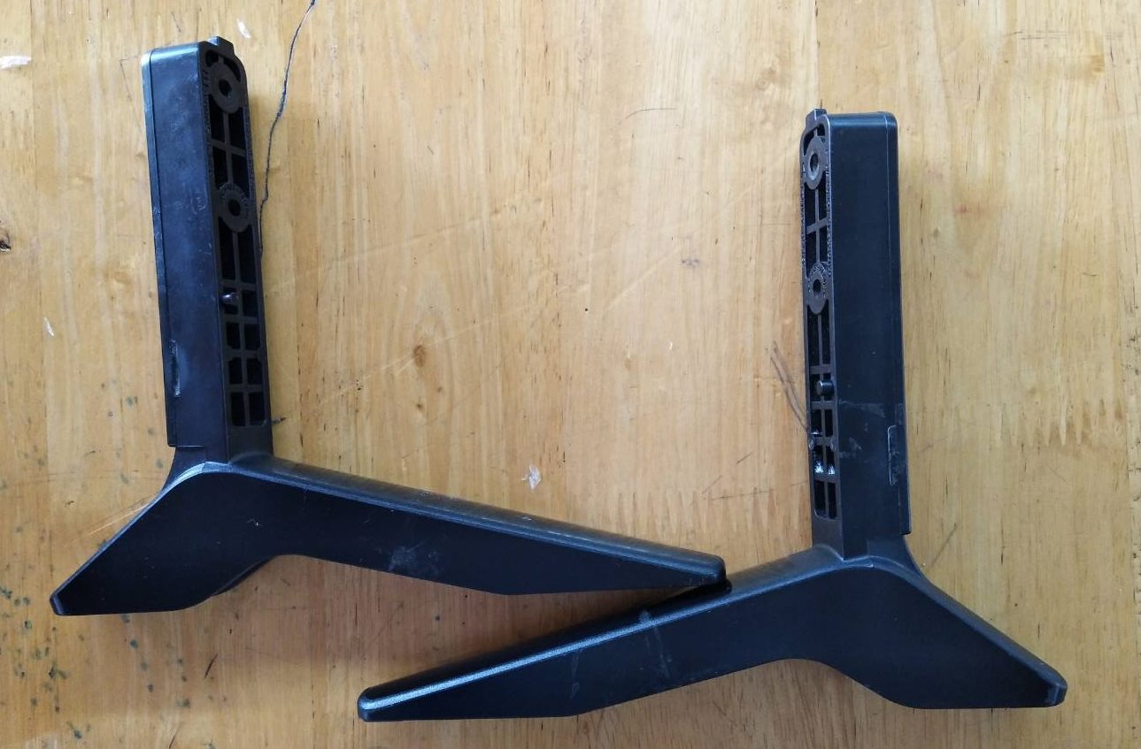 ขาตั้งทีวีLG(แอลจี) ของแท้ถอดจากเครื่ือง รุ่น 32LF510D MAM639245 A+B