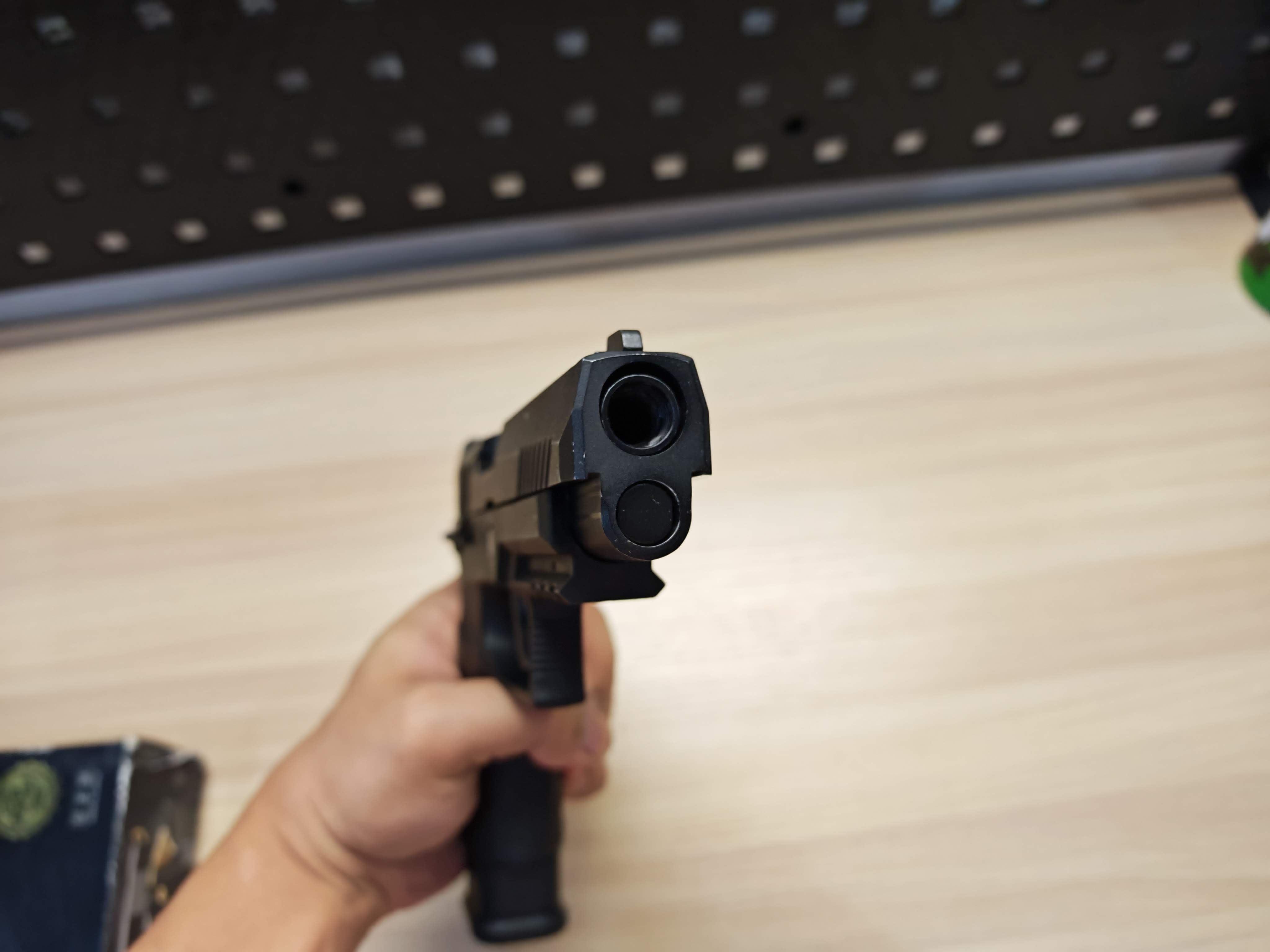 WE Sig Sauer P320 M17 GBB BB Gun บีบีกัน แบบแก๊ส ปืนอัดลม มือสอง Airsoft Gun