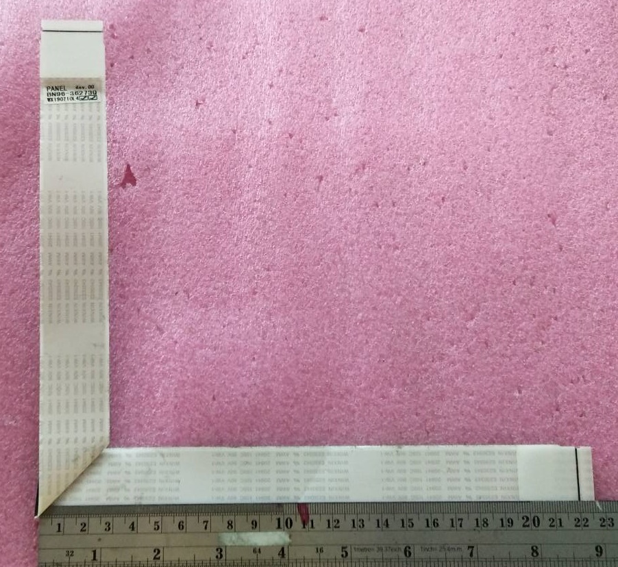 สายแพทีวี ซัมซุง SAMSUNG ของแท้มือสองถอดจากเครื่อง พาร์ทBN96-36273Q BN96-36273P รุ่นUA40J5200 UA48J5200