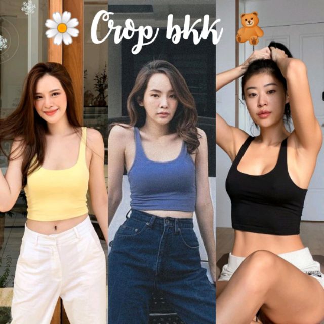 🍑Kim Top🍑 20สี เสื้อกล้ามรุ่นนี้คือ best seller ต้องมีต้องโดน แมชง่ายกับทุกลุ๊ค