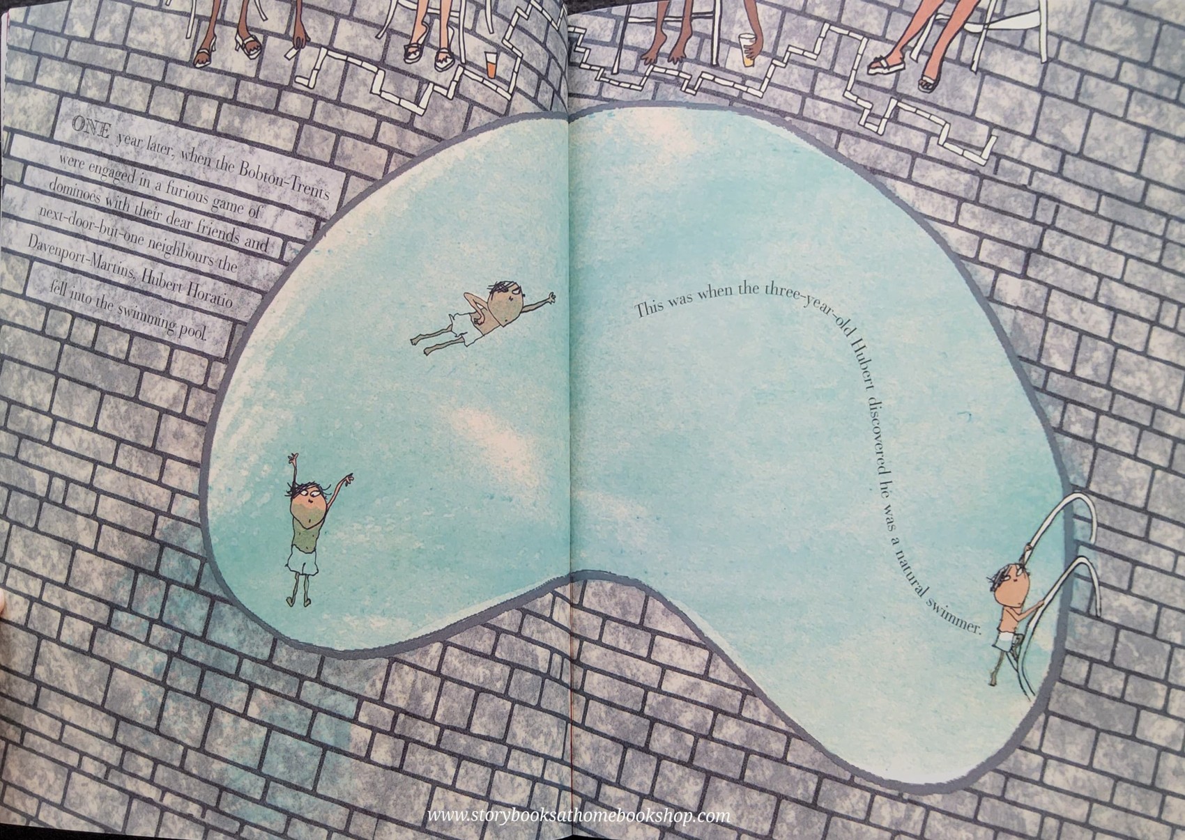 หนังสือนิทานปกอ่อน** 🍅HUBERT HORATIO BARTLE BOBTON-TRENT BY LAUREN CHILD