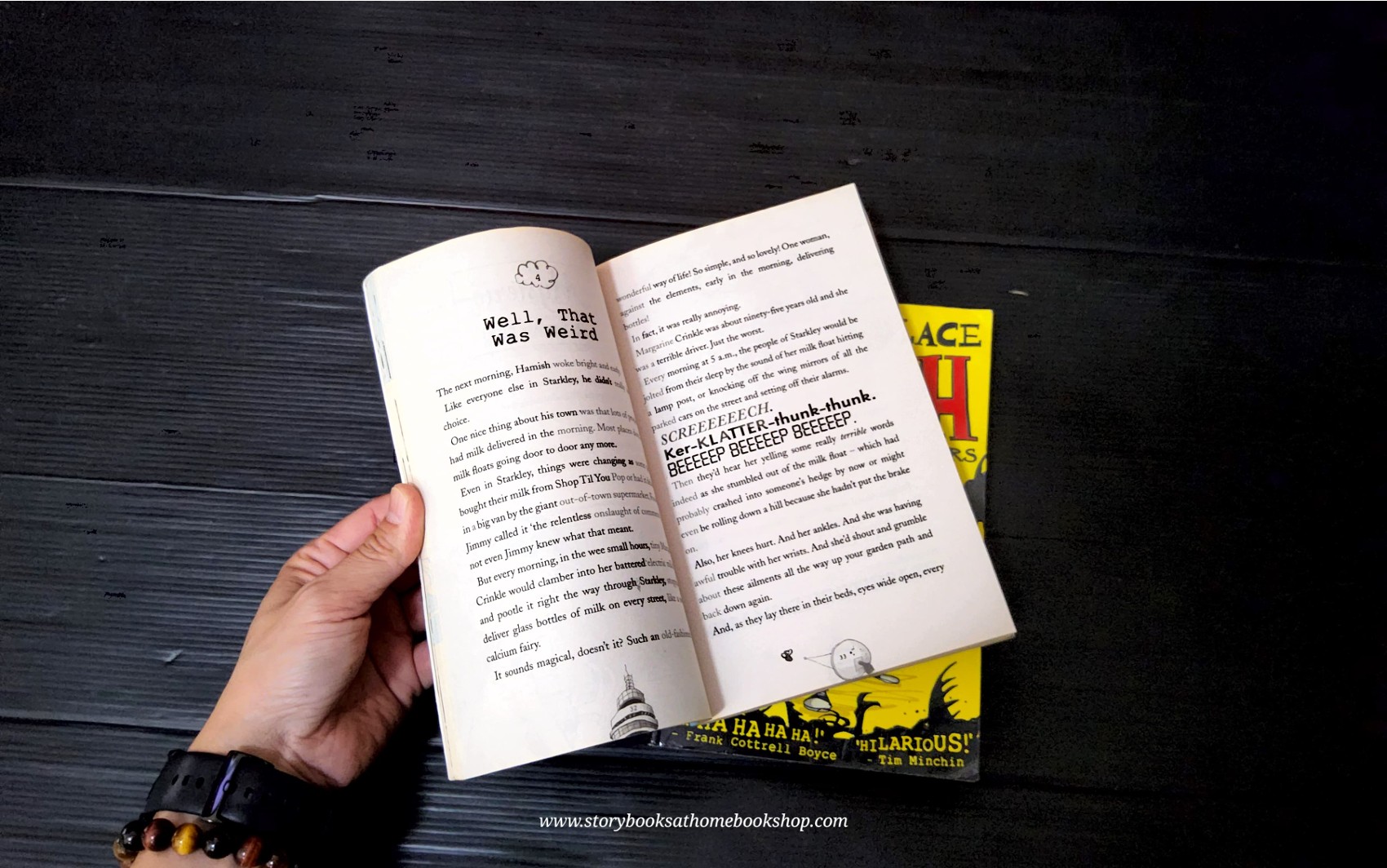 วรรณกรรมเยาวชน** 🍅[SET 2 BOOKS] HAMISH AND THE NEVER PEOPLE+THE WORLD STOPPERS BY DENNY WALLACE