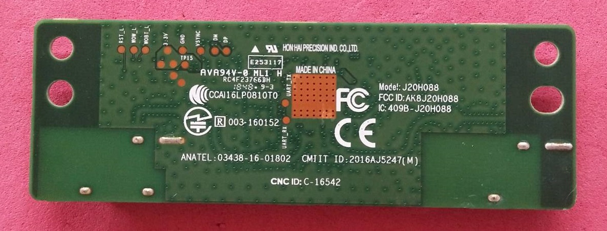 ตัวรับ Wifi TV Sony ของแท้ถอดจากเครื่อง รุ่น KD-55X7000F KD-55X8000G KD-65X7500F KD-65X8000G พาร์ท J20H088 1-458-998-12 หรือรุ่นอื่นๆ ทีพาร์ทตรงกัน