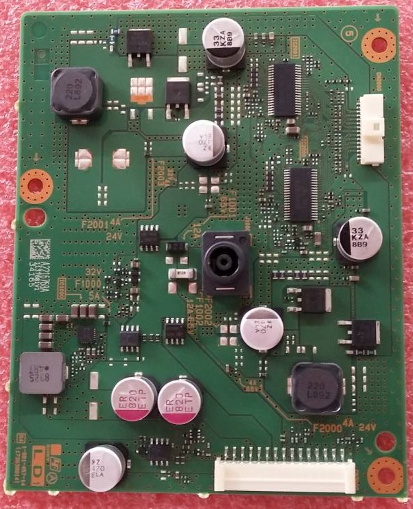 ไดร์ LED SONY (โซนี่) อะไหล่แท้/ของถอด ใช้กับรุ่น KD-43X7000F พาร์ทบอร์ด 1-981-457-14 /1-981-457-15