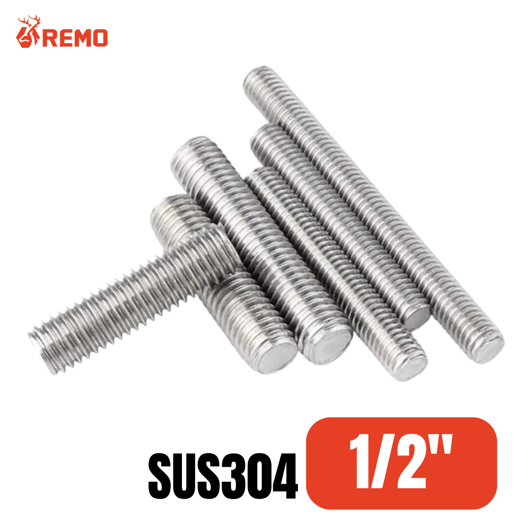 สตัดสแตนเลส 1/2"