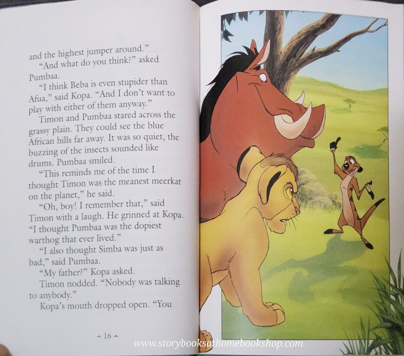 หนังสือนิทานปกแข็ง** 🍅🍅DISNEY'S THE LION KING A SNAKE IN THE GRASS