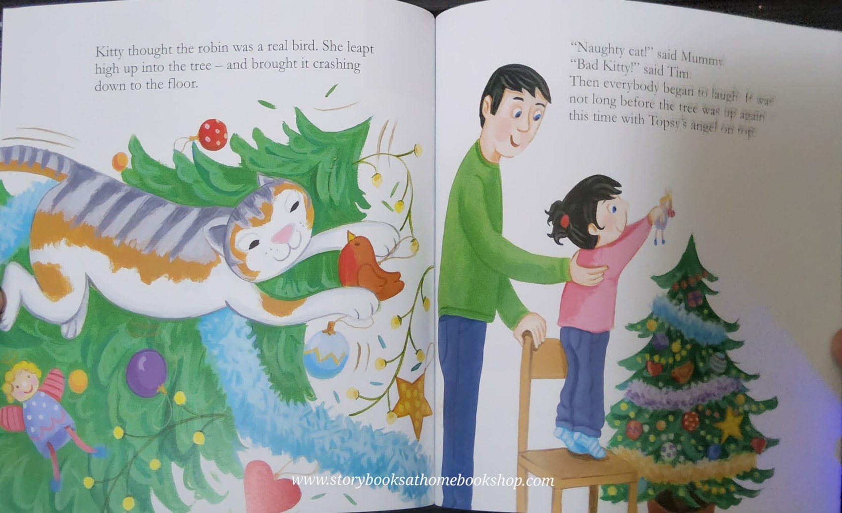 หนังสือนิทานปกอ่อน** 🍅🍓TOPSY AND TIM MEET FATHER CHRISTMAS