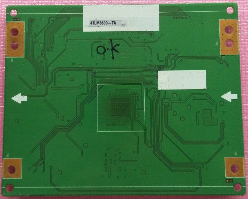 บอร์ดทีคอน ทีวี แอลจี LG ของแท้ถอดจากเครื่อง รุ่น47LM8600-TA.ATMWLJT