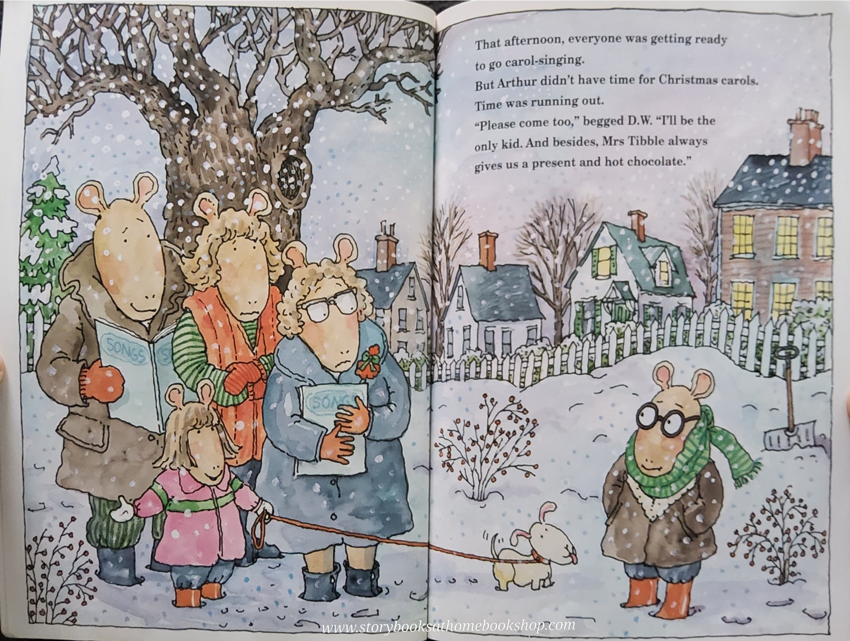 หนังสือนิทานปกอ่อน** 🍅ARTHUR'S CHRISTMAS BY MARC BROWN🍅🍅