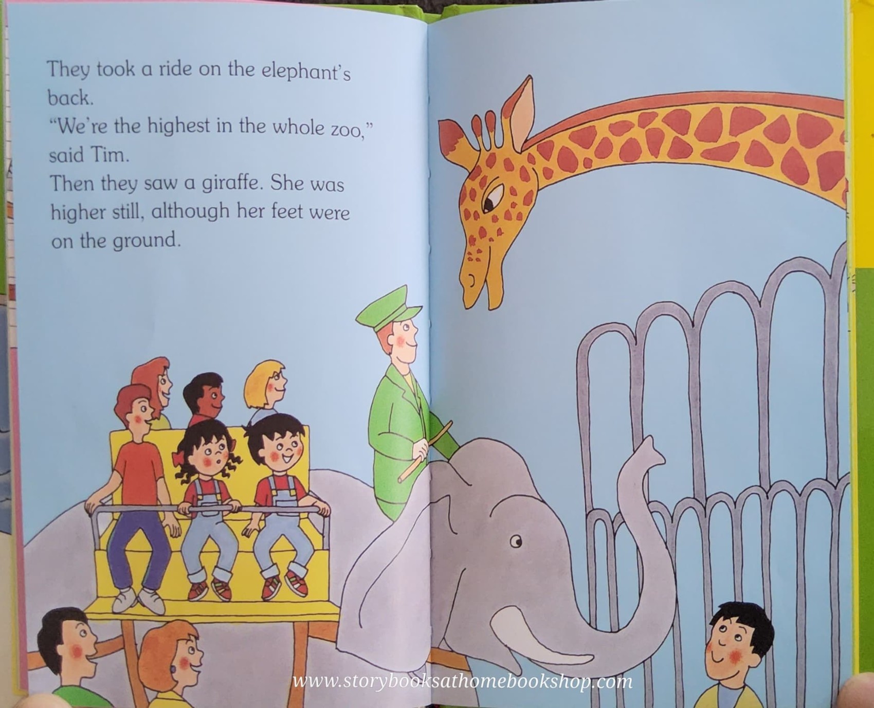 หนังสือนิทานปกแข็ง** 🍓🍓TOPSY+TIM GO TO THE ZOO