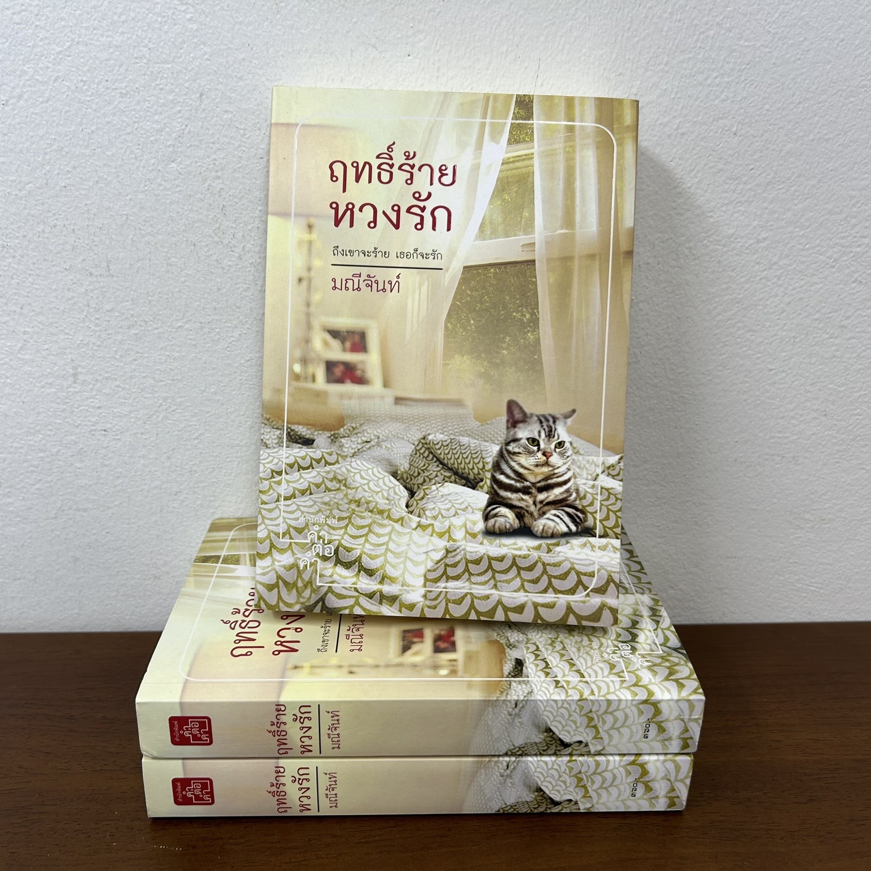 ฤทธิ์ร้ายหวงรัก ... มณีจันท์ (มือสอง) นิยาย โรมานซ์ คำต่อคำ