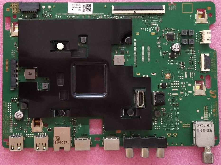 เมนบอร์ดทีวีซัมซุง SAMSUNG อะไหล่แท้/มือสองพร้อมใช้งาน พาร์ทBN94-17202M ใช้กับรุ่นUA43AU8100KXXT เวอร์ชั่นBC03
