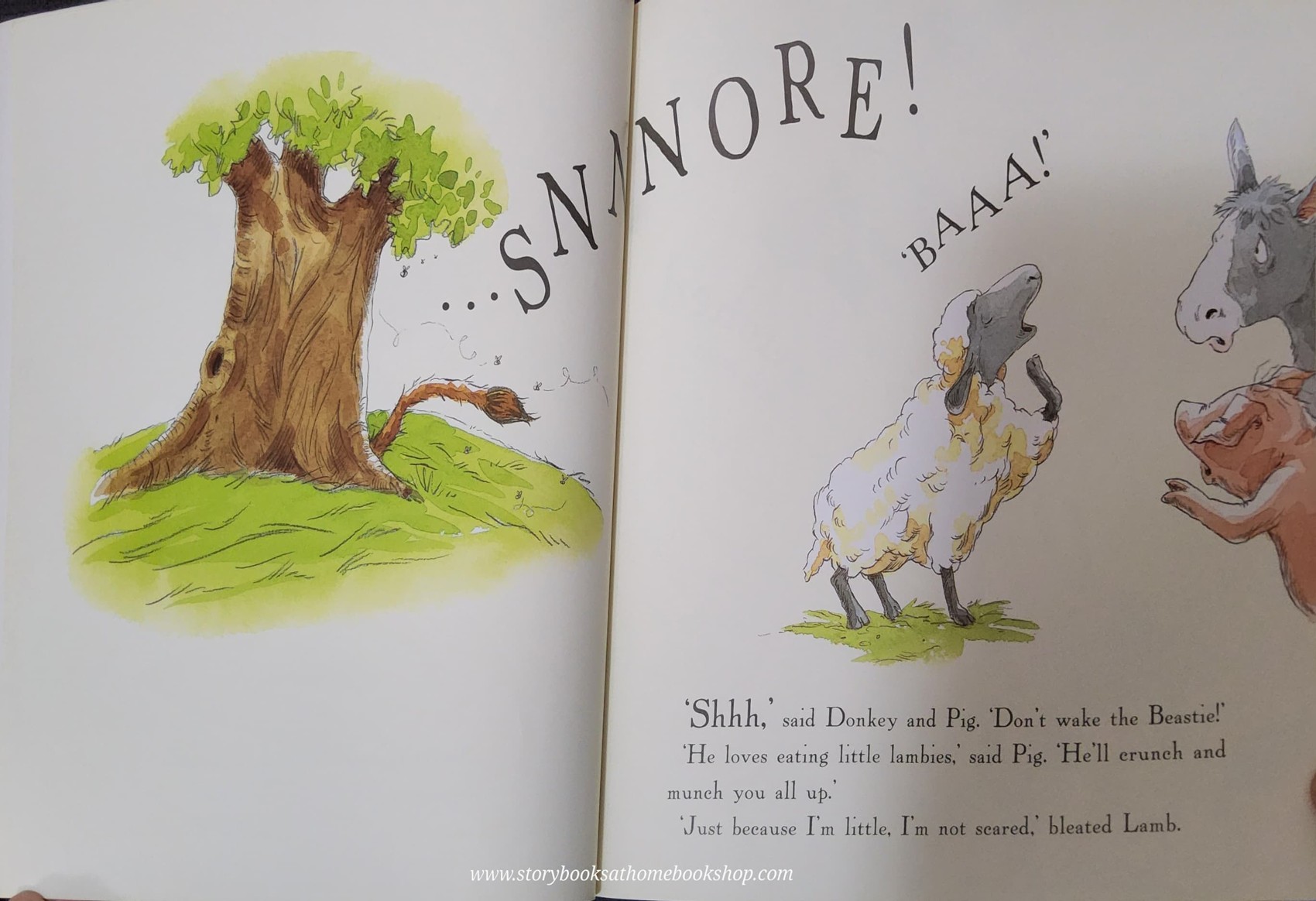 หนังสือนิทานปกอ่อน** 🍅🍅DON'T WAKE THE BEASTIE!