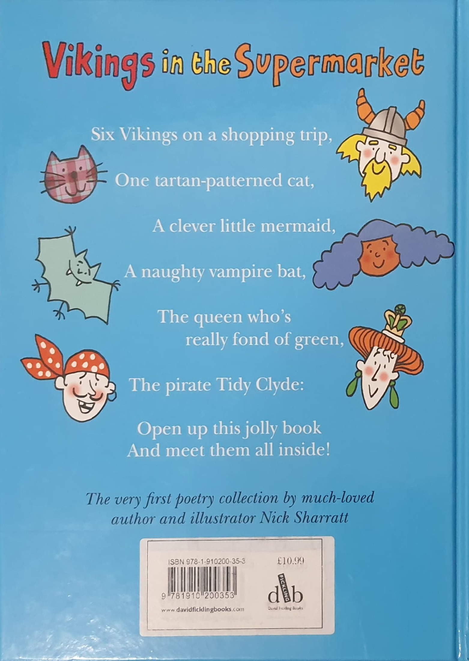 หนังสือนิทานปกแข็ง** 🍅🍅VIKINGS IN THE SUPERMARKET BY NICK SHARRATT