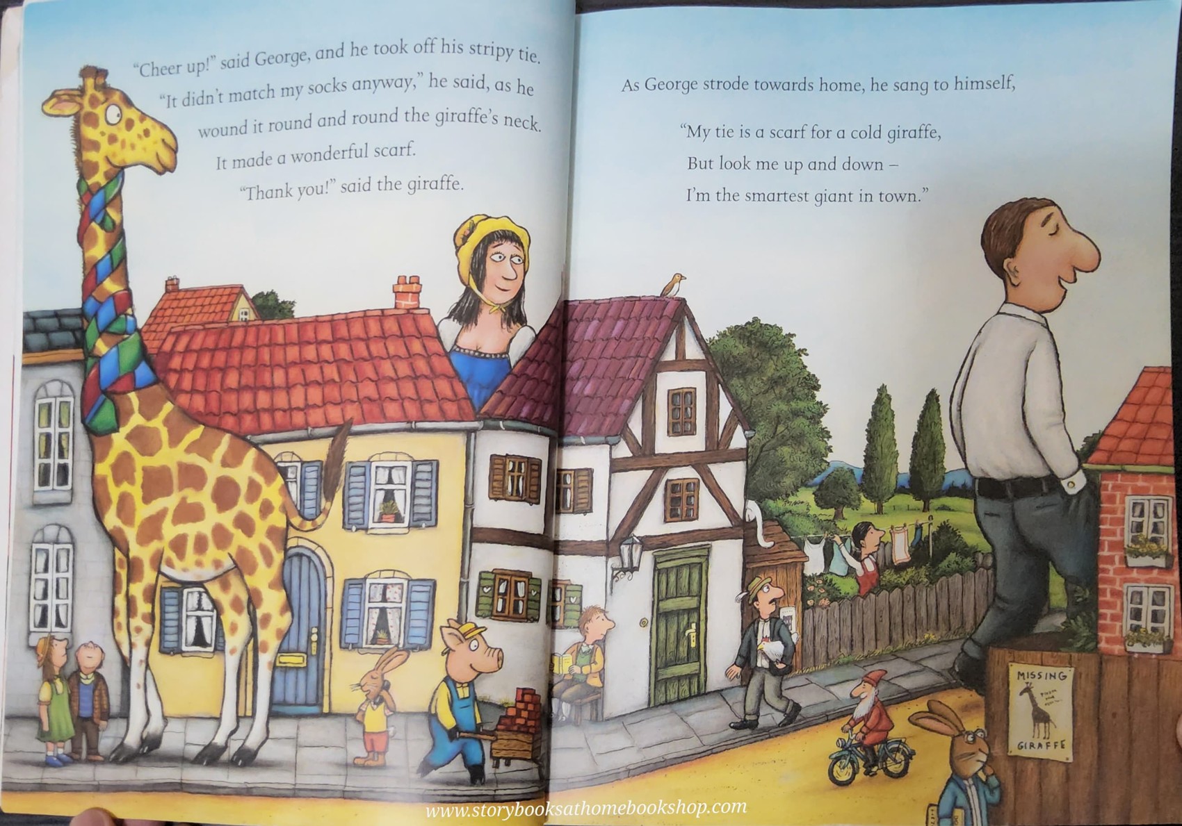 หนังสือนิทานปกอ่อน** 🍓🍅The Smartest GIANT in Town by Julia Donalson