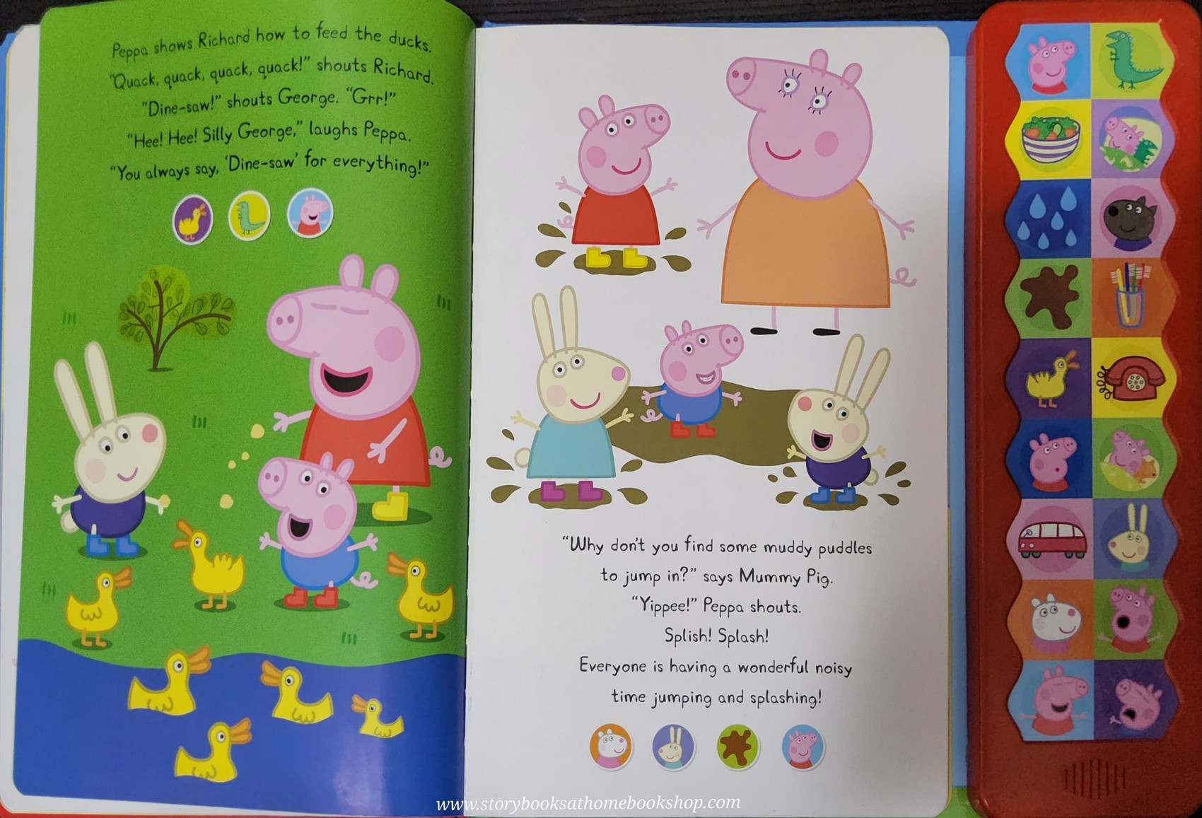 BIG SOUND BOOK** ð
ð
PEPPA PIG:PEPPA'S SUPER NOISY SOUNG BOOK