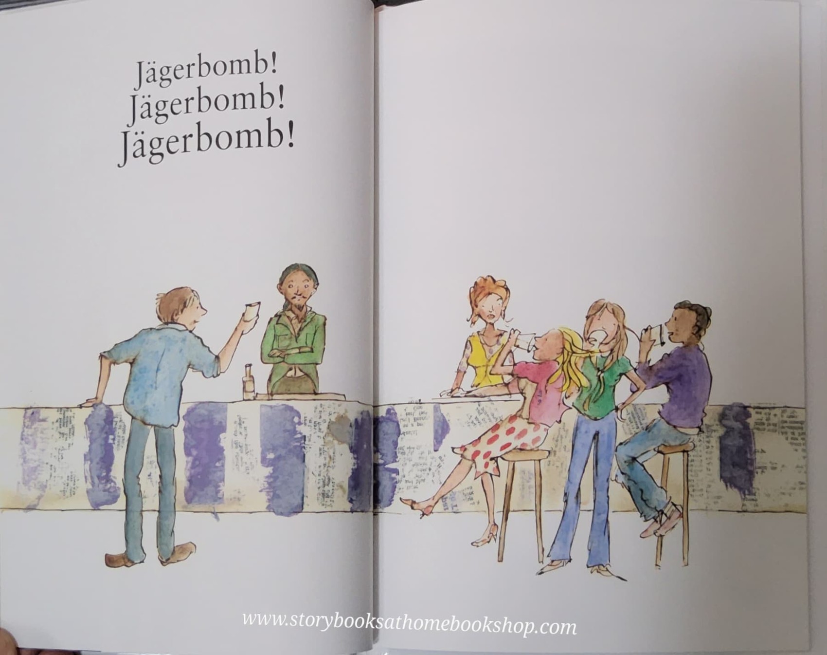 หนังสือนิทานปกแข็ง** 🍅🍓WE'RE GOING ON A BAR HUNT A PARODY BY JOSIE LLOYD&EMLYN REES