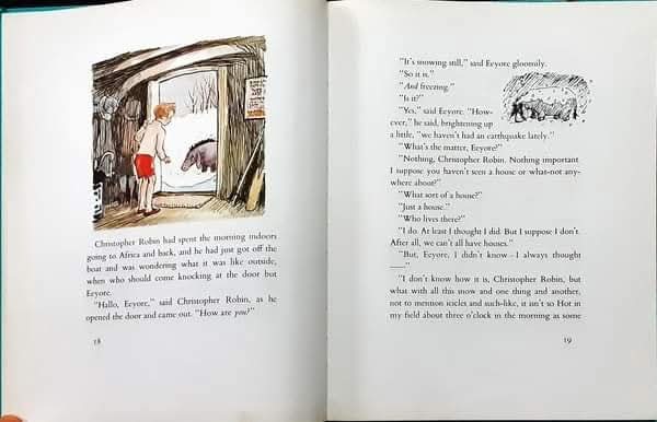 หนังสือนิทานปกแข็ง ** 🍅🍓 A.A MILNE THE POOH STORYBOOK