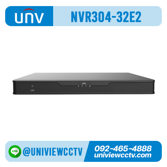 เครื่องบันทึก UNIVIEW รุ่น NVR304-32E2 จำนวน 32 ช่อง