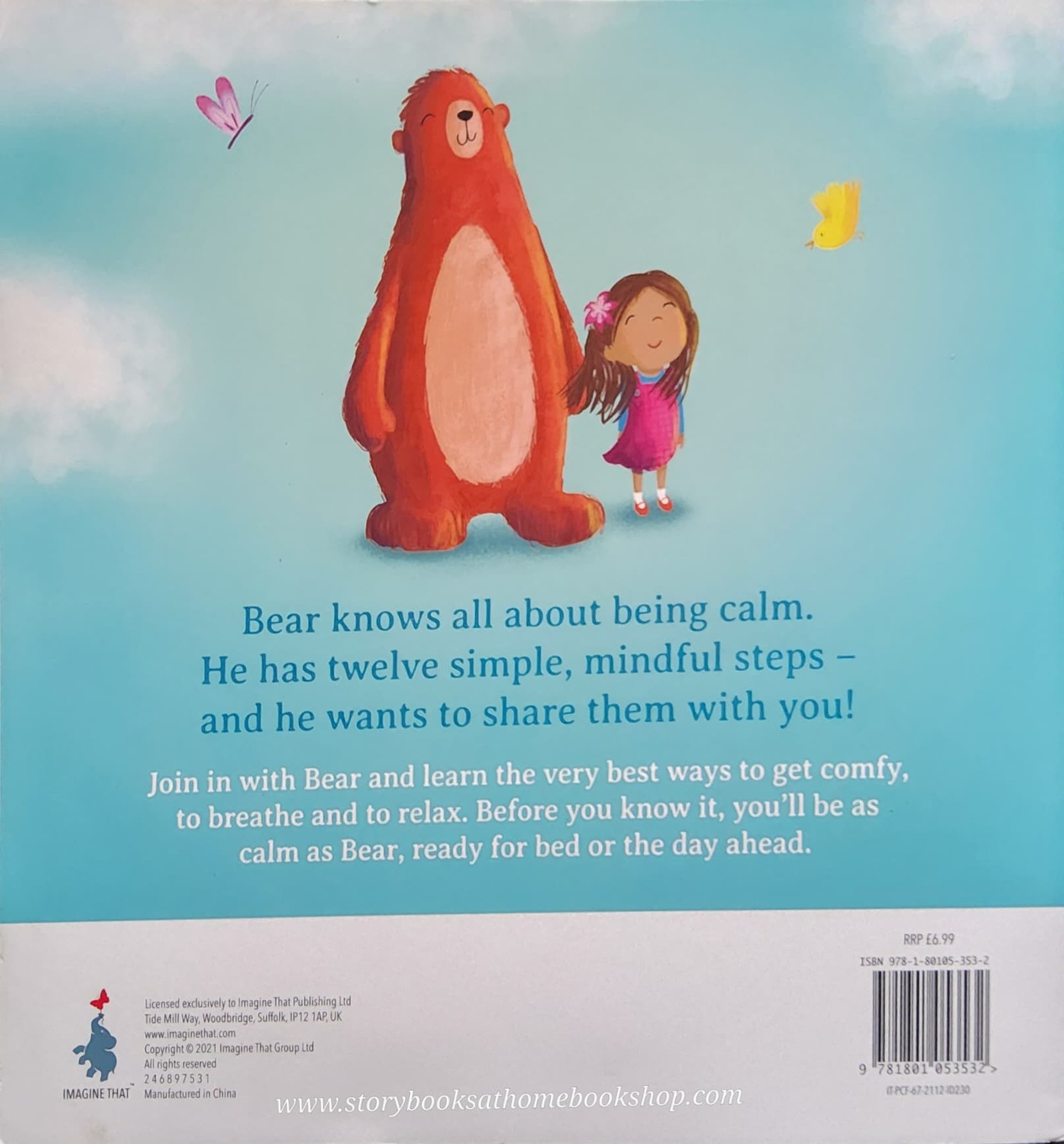 หนังสือนิทานปกอ่อน** 🍅BEAR'S LITTLE BOOK OF CALM