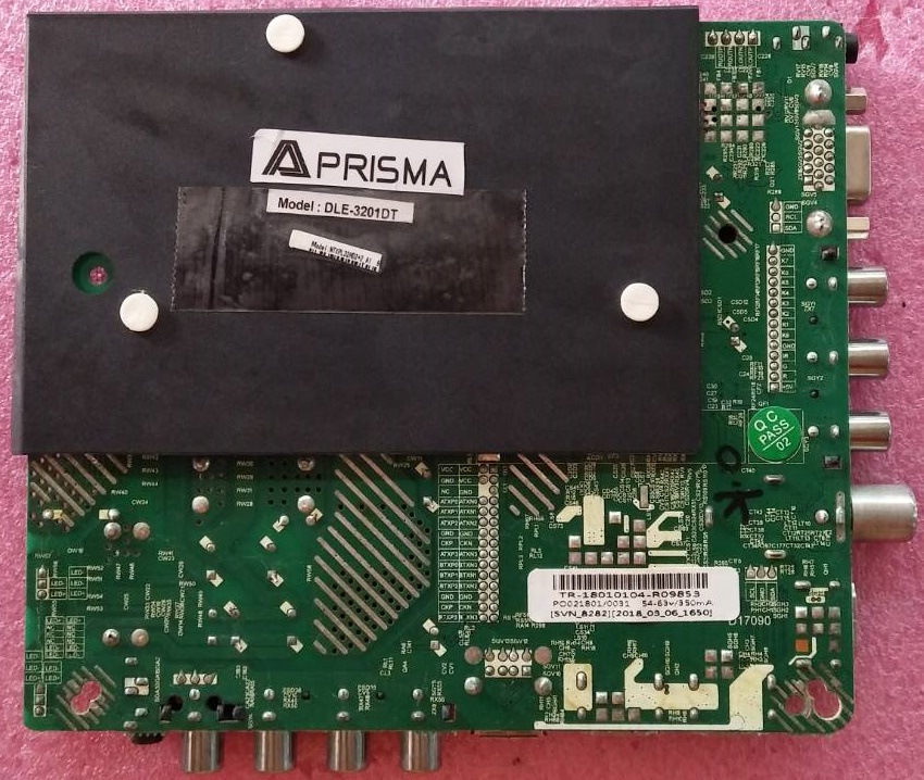 One Board APRISMA (วันบอร์ด อพริสม่า ) อะไหล่แท้/มือสองพร้อมใช้งานรุ่นDLE-3201DT HK.T.RT2936P638 เบอร์ทีบาร์NTXPL32HD2+2 A1