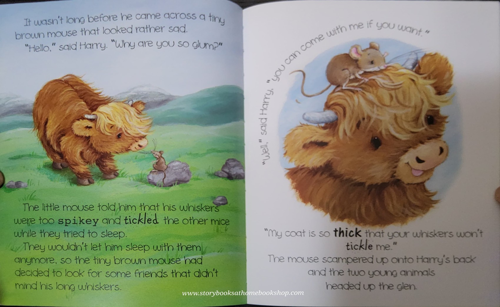 หนังสือนิทานปกอ่อน ** 🍅🍓HARRY THE HIGHLANDER UP THE GLEN