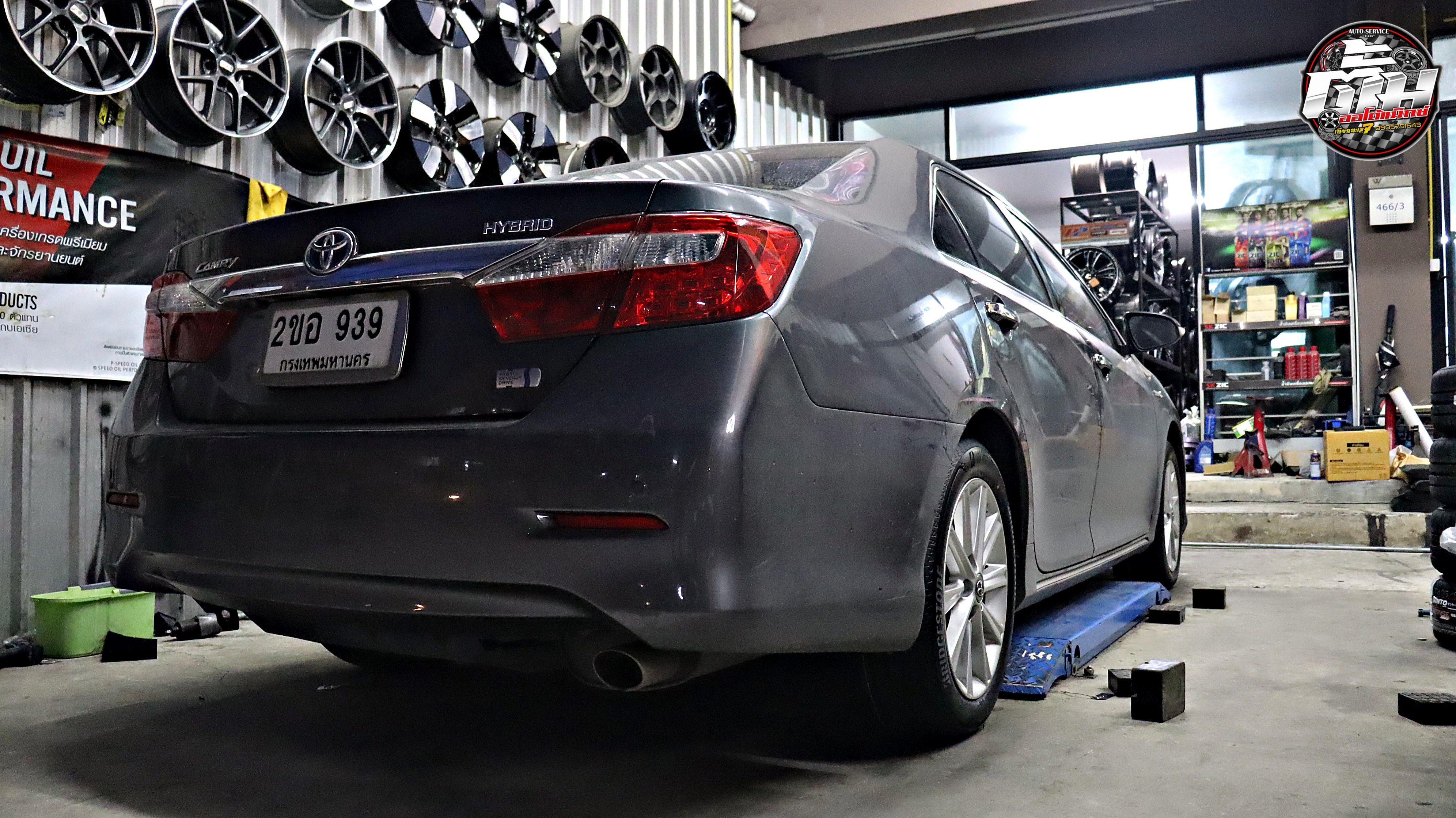 TOYOTA CAMRY เปลี่ยนยาง BRIDGESTONE Turanza T005A 215/55R17 94W