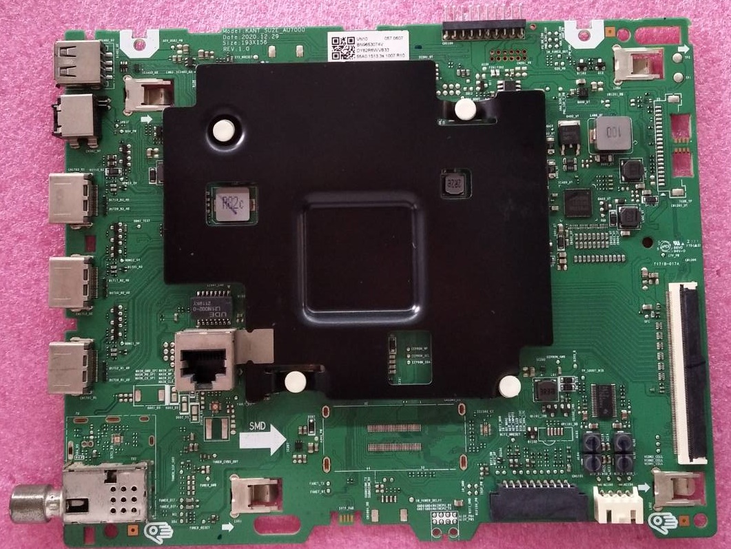 เมนบอร์ดซัมซุง (Mainboard Tv Samsung) มือสองพร้อมใช้งาน ใช้กับรุ่นUA55AU7000KXXT พาร์ท BN96-53074V ใช้กับเวอร์ชั่น WA03เท่านั้น (ขายตรงรุ่นตรงพาร์ทและตรงเวอร์ชั่น)
