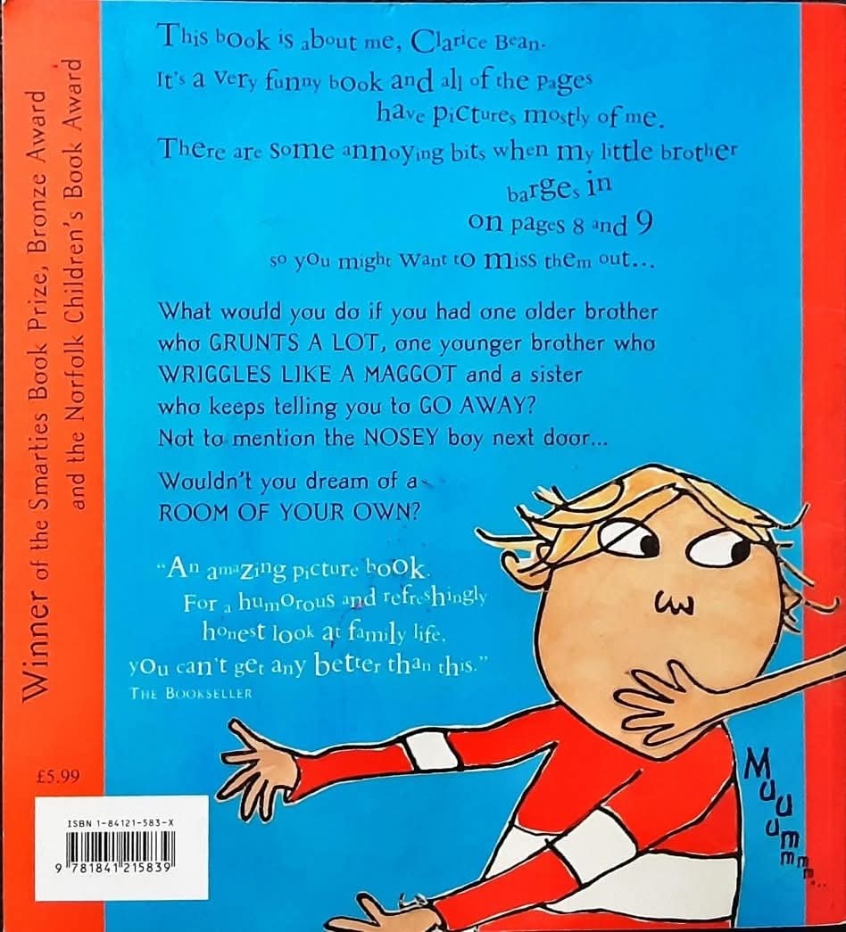 หนังสือนิทานปกอ่อน** 🍅CLARICE BEAN THAT'S ME BY LAUREN CHILD♥️♥️