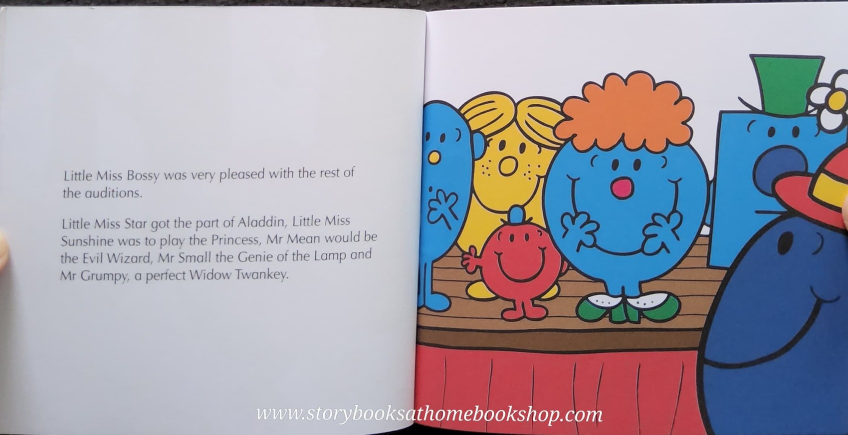 หนังสือนิทานปกอ่อน** 👉LITTLE MISS&MR.MEN👍 🍅🍅MR.MEN THE CHRISTMAS PANTOMIME by Roger Hargreaues