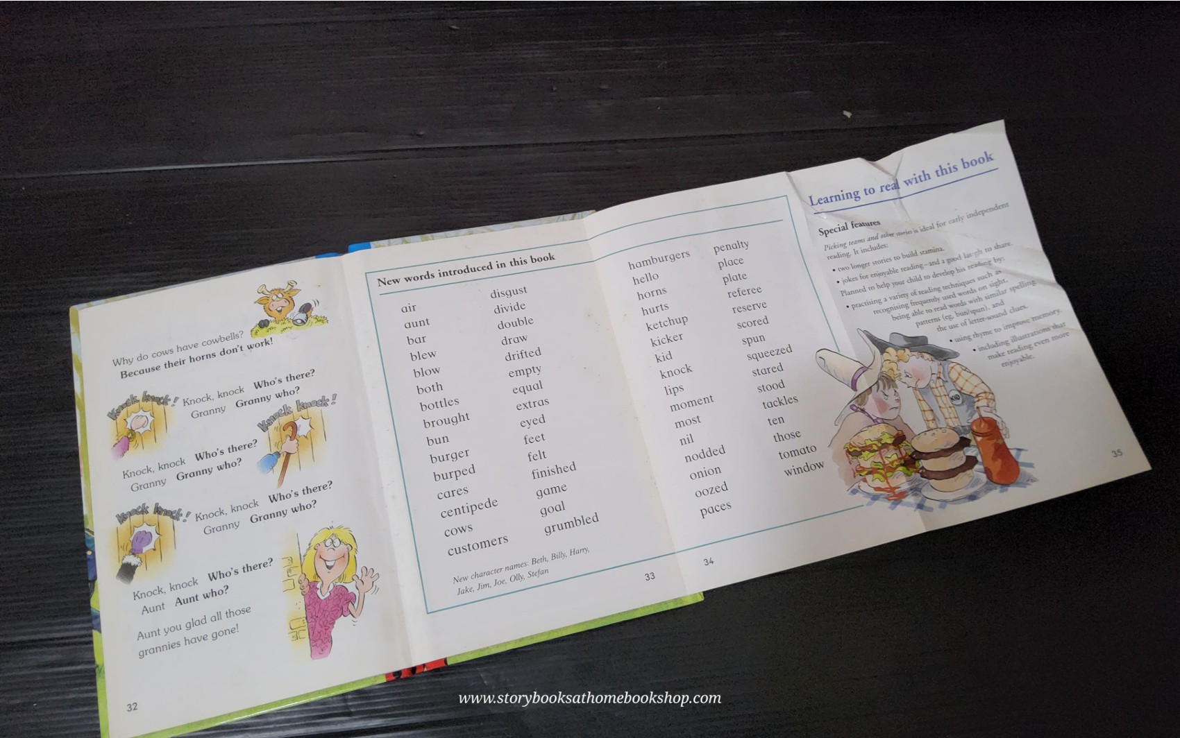 หนังสือนิทานปกแข็ง ** 🍅🍓READ WITH LADYBIRD:L3 BOOK 5 PICKING TEAMS