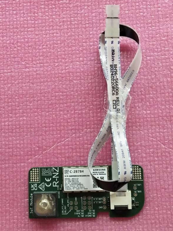 ตัวรับสัญญาณ Wifi ทีวีซัมซุง SAMSUNG ของแท้ถอดจากเครื่อง รุ่นQA55Q70 พาร์ทBN59-01435A ใช้กับรุ่นที่พาร์ทตรงกัน