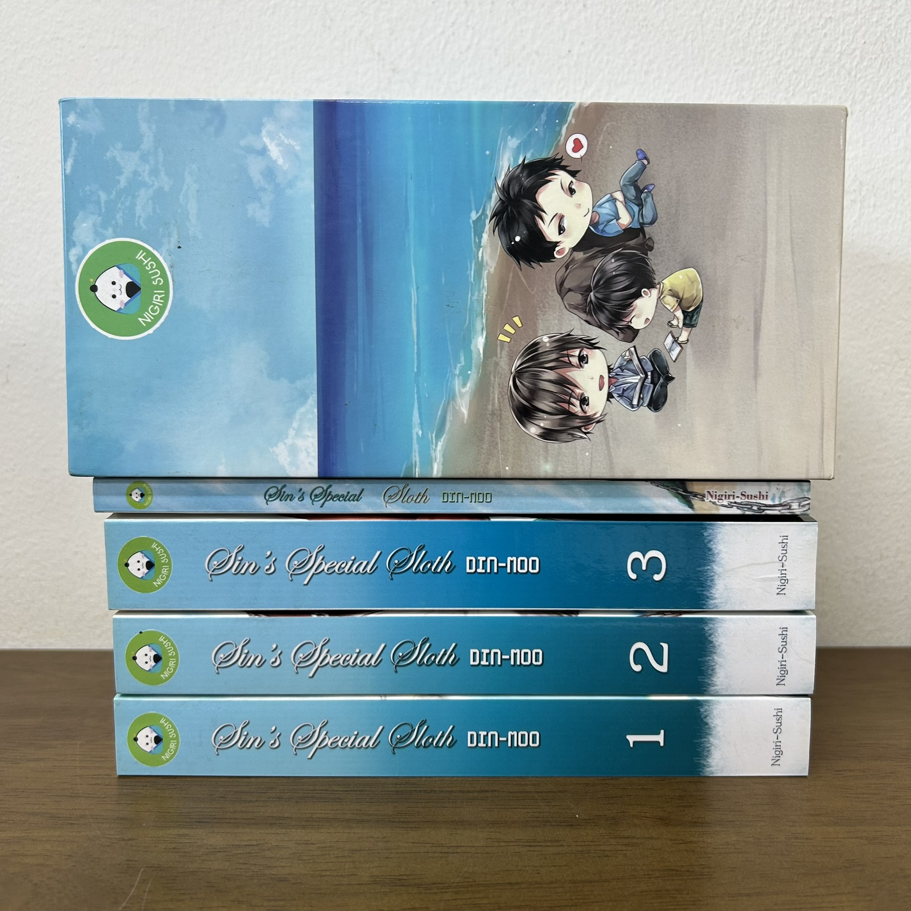 [YAOI] BOXSET Sins : Sloth ดินหมู เล่ม 1-3 จบ ครบชุด+เล่มพิเศษ ... Nigiri-Sushi (มือสอง) นิยายวาย ทำมือ