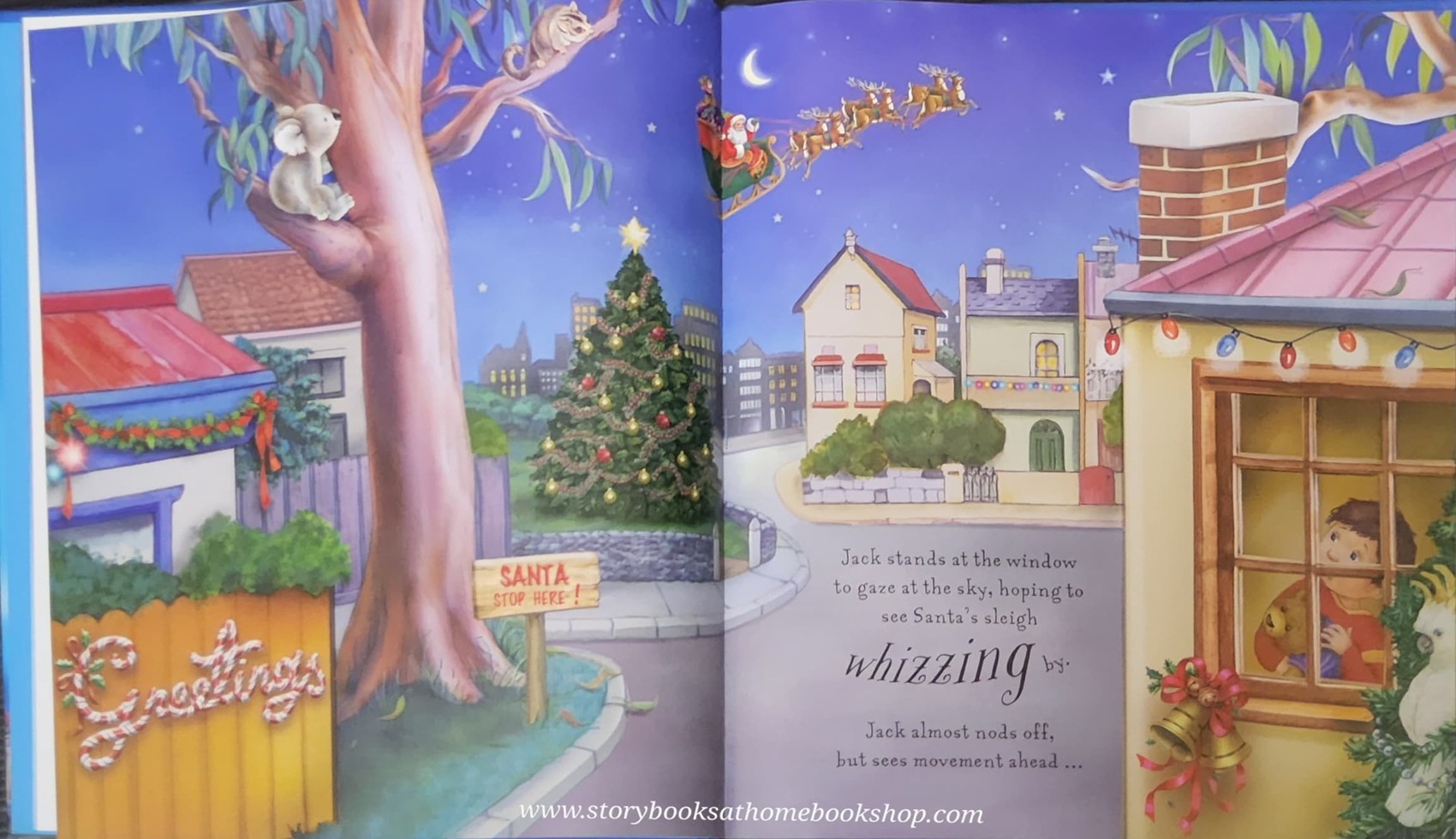 หนังสือนิทานปกแข็ง** 🍅🍅JACK,SANTA IS COMING!