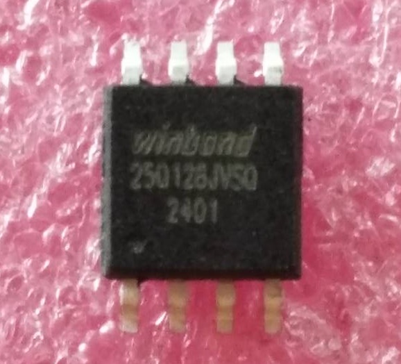IC EPROM ไอซีเมมโมรี่ 25Q128 มีข้อมูลพร้อมใช้งาน ใช้กับรุ่น UA32F4000AR